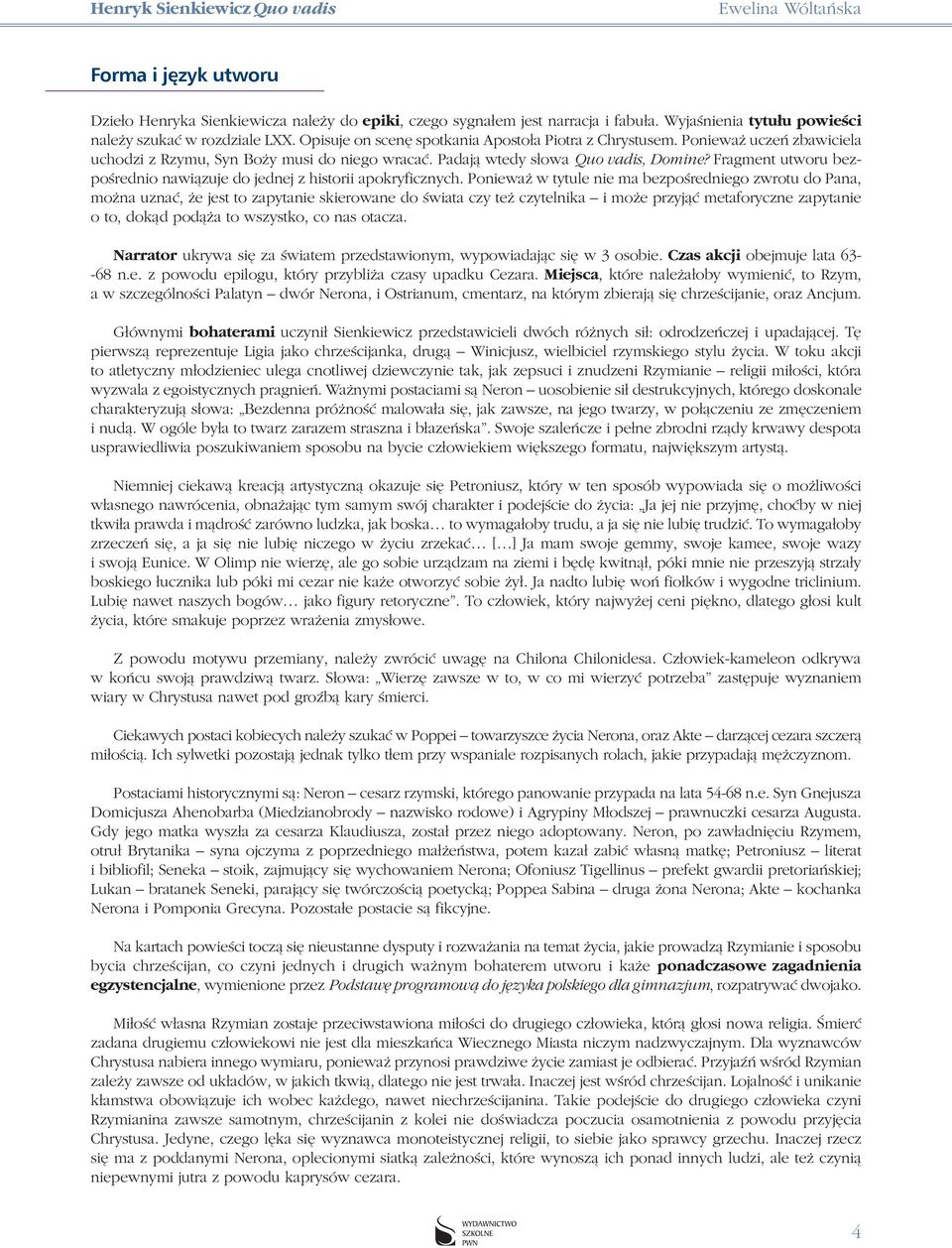 Fragment utworu bezpośrednio nawiązuje do jednej z historii apokryficznych.