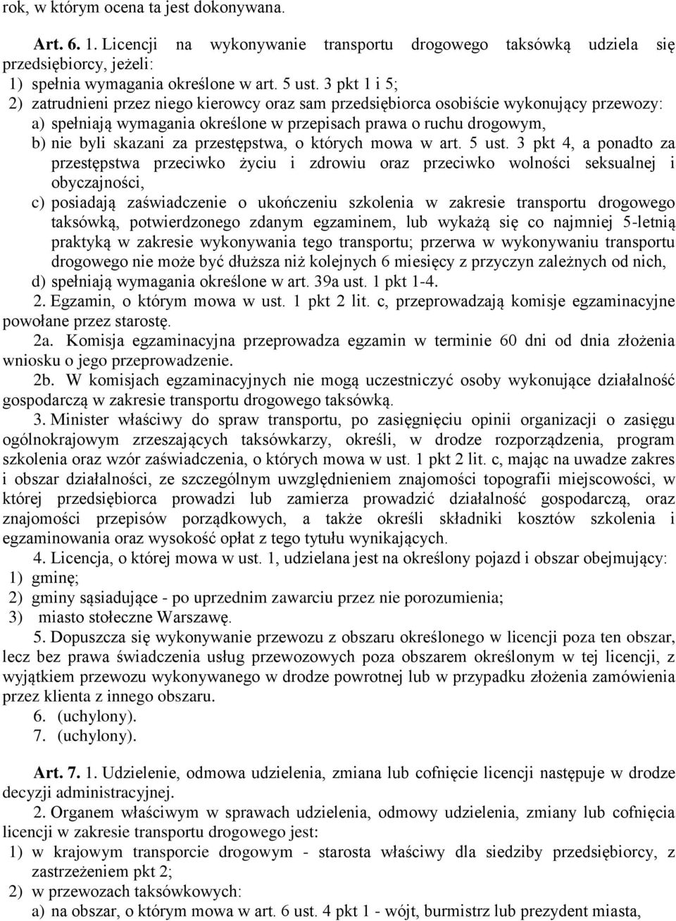 przestępstwa, o których mowa w art. 5 ust.