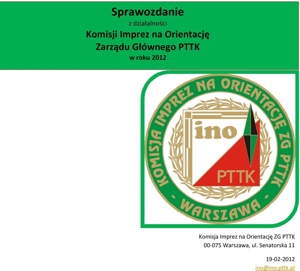 Komisja Imprez na Orientację ZG PTTK 00-075