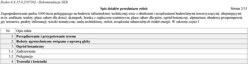 Roboty agrotechniczne związane z uprawą gleby 3.