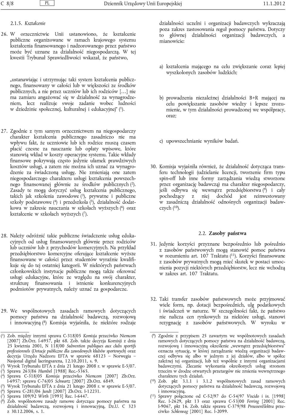 niegospodarczą.