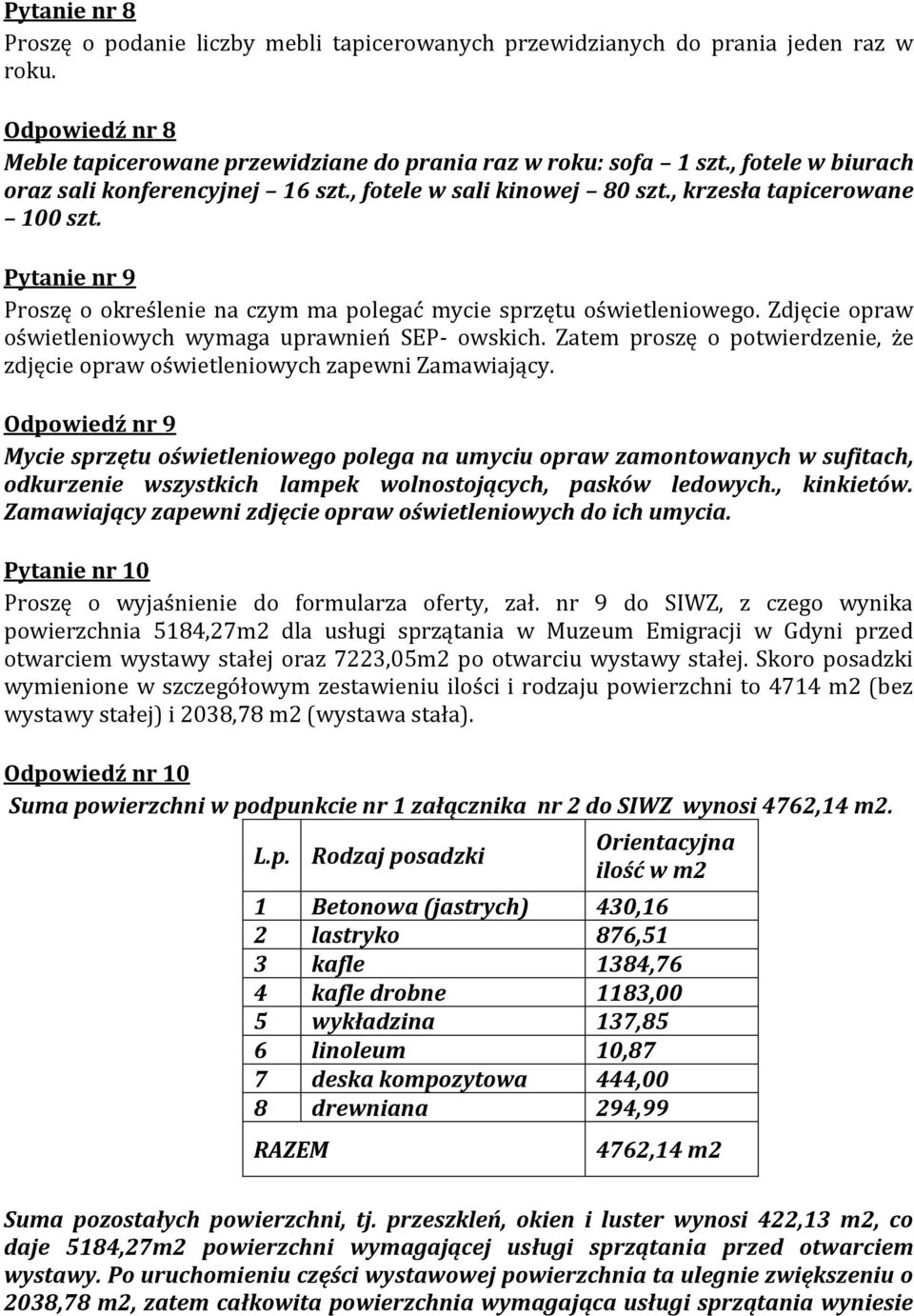 Zdjęcie opraw oświetleniowych wymaga uprawnień SEP- owskich. Zatem proszę o potwierdzenie, że zdjęcie opraw oświetleniowych zapewni Zamawiający.
