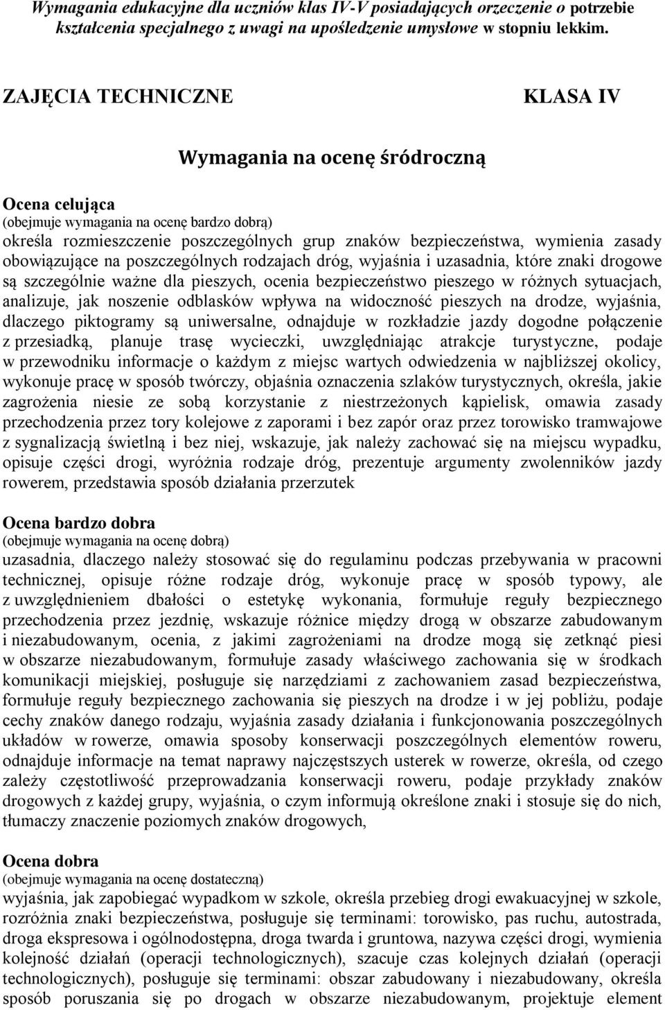 uzasadnia, które znaki drogowe są szczególnie ważne dla pieszych, ocenia bezpieczeństwo pieszego w różnych sytuacjach, analizuje, jak noszenie odblasków wpływa na widoczność pieszych na drodze,