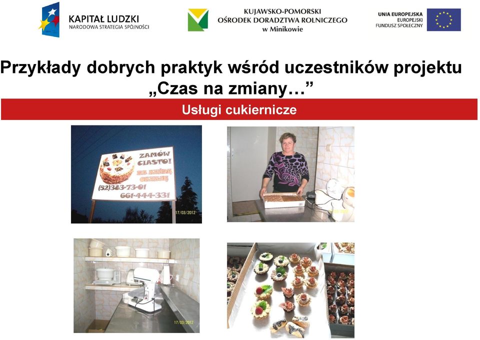 uczestników projektu