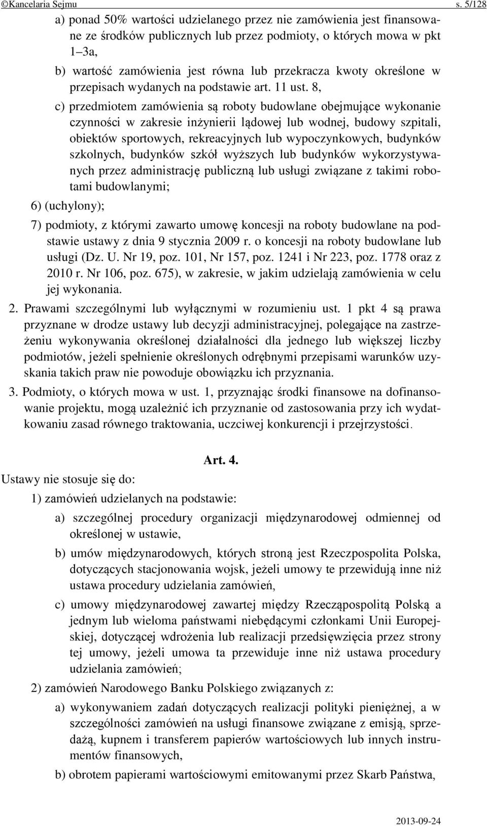 kwoty określone w przepisach wydanych na podstawie art. 11 ust.