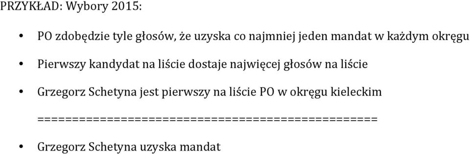 na liście Grzegorz Schetyna jest pierwszy na liście PO w okręgu kieleckim