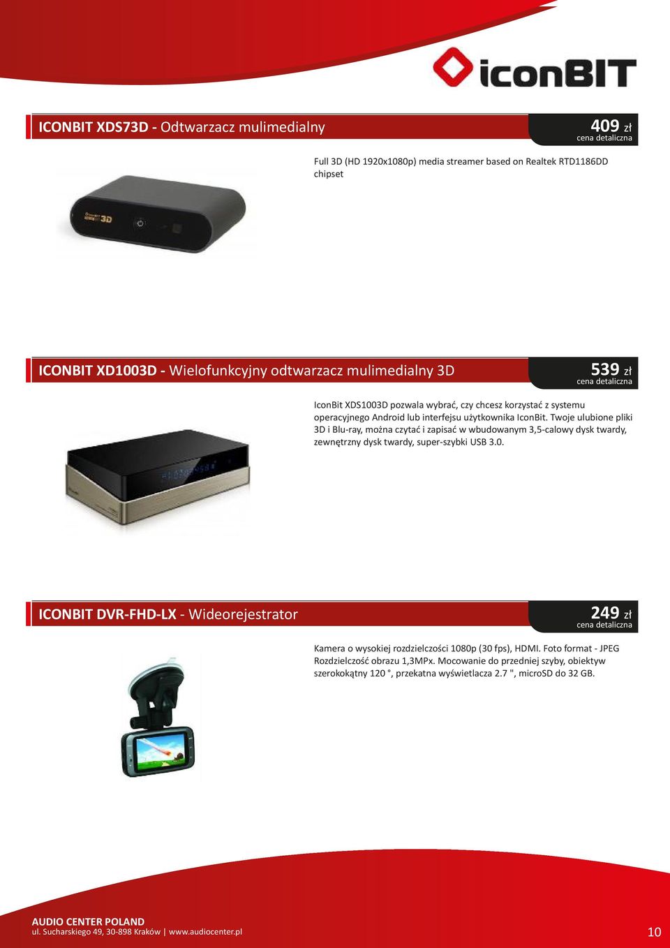 Twoje ulubione pliki 3D i Blu-ray, można czytać i zapisać w wbudowanym 3,5-calowy dysk twardy, zewnętrzny dysk twardy, super-szybki USB 3.0.