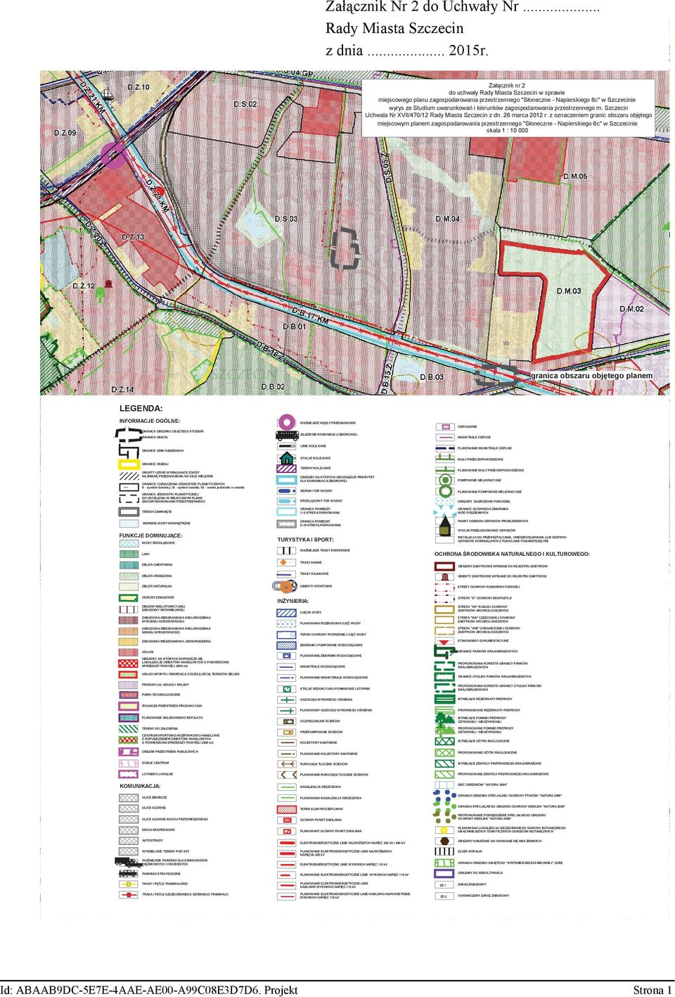 zagospodarowania przestrzennego m. Szczecin Uchwala Nr XVII/470/12 Rady Miasta Szczecin z dn. 26 marca 2012 r.