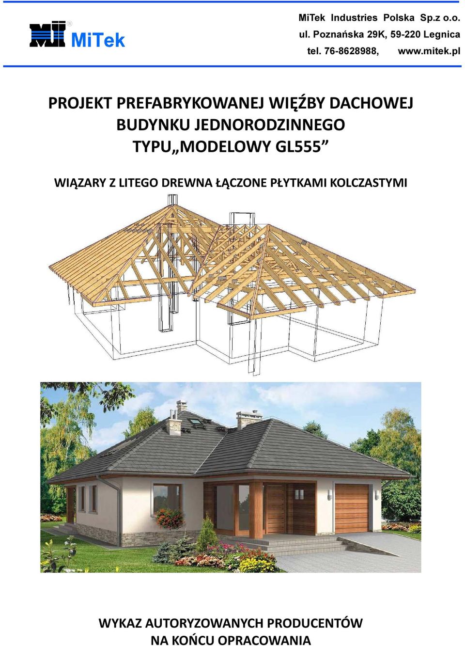 pl PROJEKT PREFABRYKOWANEJ WIĘŹBY DACHOWEJ BUDYNKU JEDNORODZINNEGO TYPU