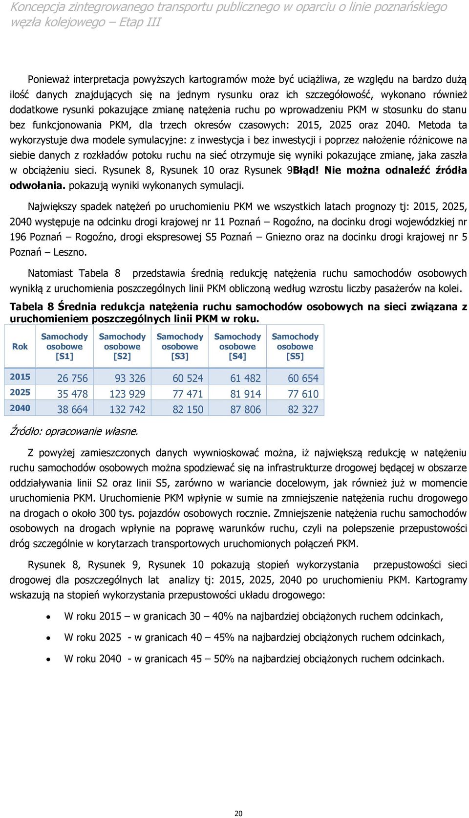 Metoda ta wykorzystuje dwa modele symulacyjne: z inwestycja i bez inwestycji i poprzez nałożenie różnicowe na siebie danych z rozkładów potoku ruchu na sieć otrzymuje się wyniki pokazujące zmianę,