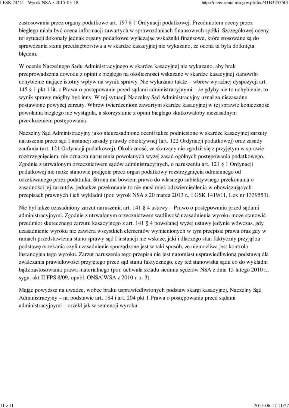 ta była dotknięta błędem.