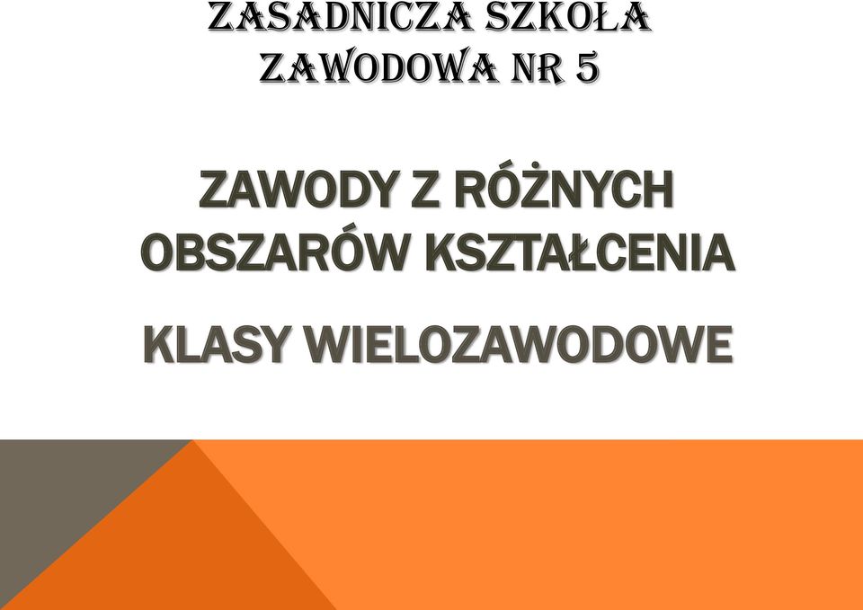 RÓŻNYCH OBSZARÓW