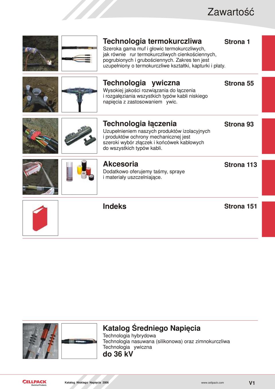 Technlgia żywiczna Wyskiej jakści rzwiązania d łączenia i rzgałęziania wszystkich typów kabli niskieg napięcia z zastswaniem żywic.