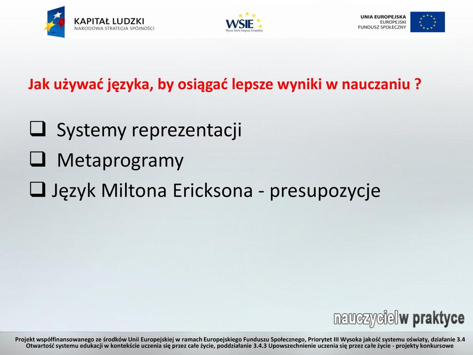 Systemy reprezentacji