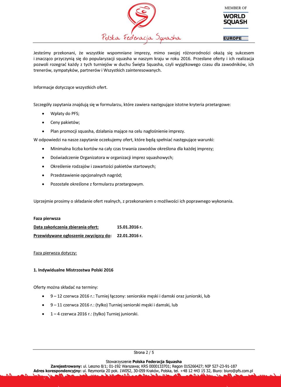 zainteresowanych. Informacje dotyczące wszystkich ofert.