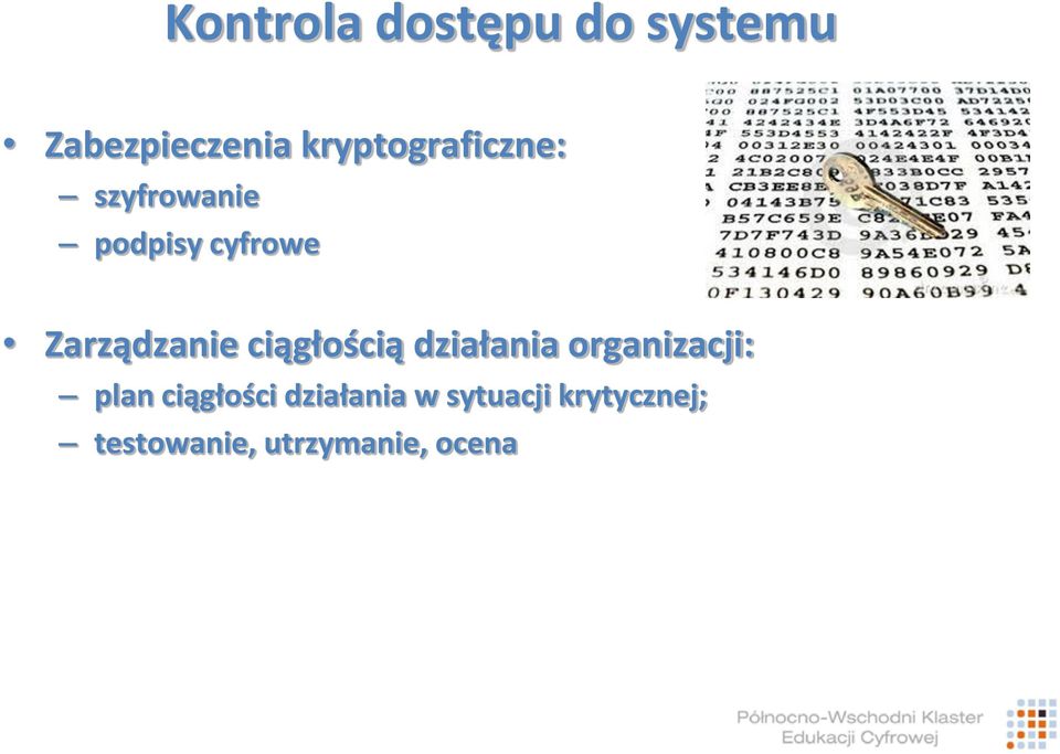 Zarządzanie ciągłością działania organizacji: plan