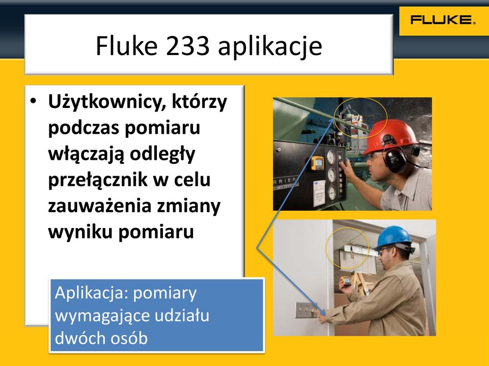 przełącznik w celu zauważenia zmiany wyniku