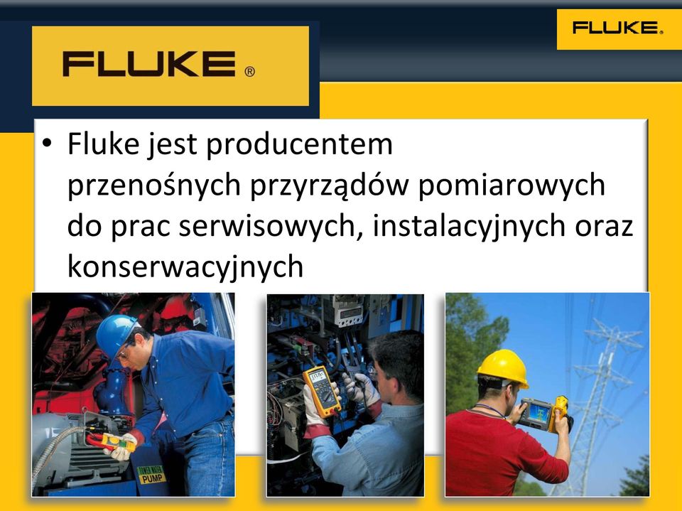 pomiarowych do prac