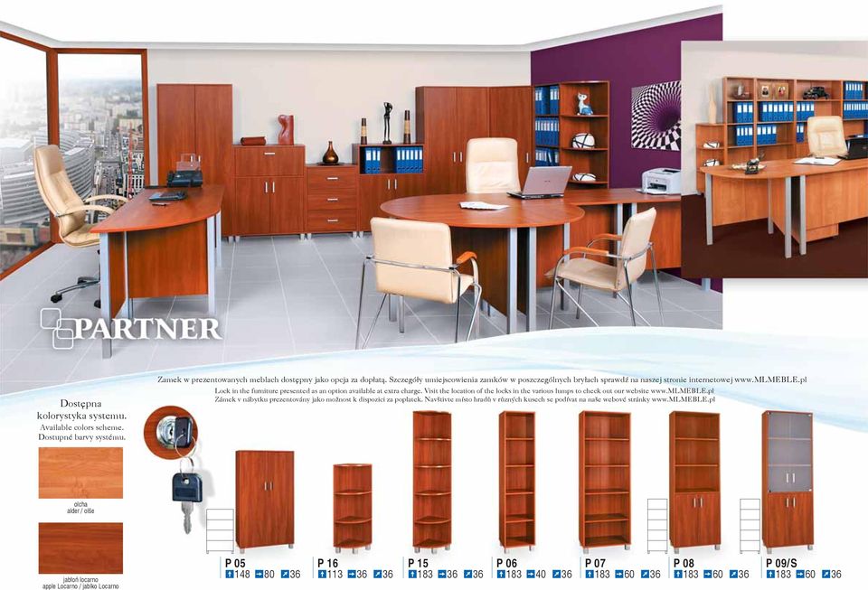 Visit the location of the locks in the various lumps to check out our website www.mlmeble.pl Zámek v nábytku prezentovány jako možnost k dispozici za poplatek.