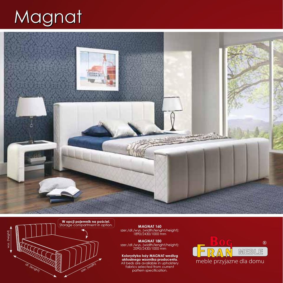 MAGNAT 160 1890/2430/1000 mm MAGNAT