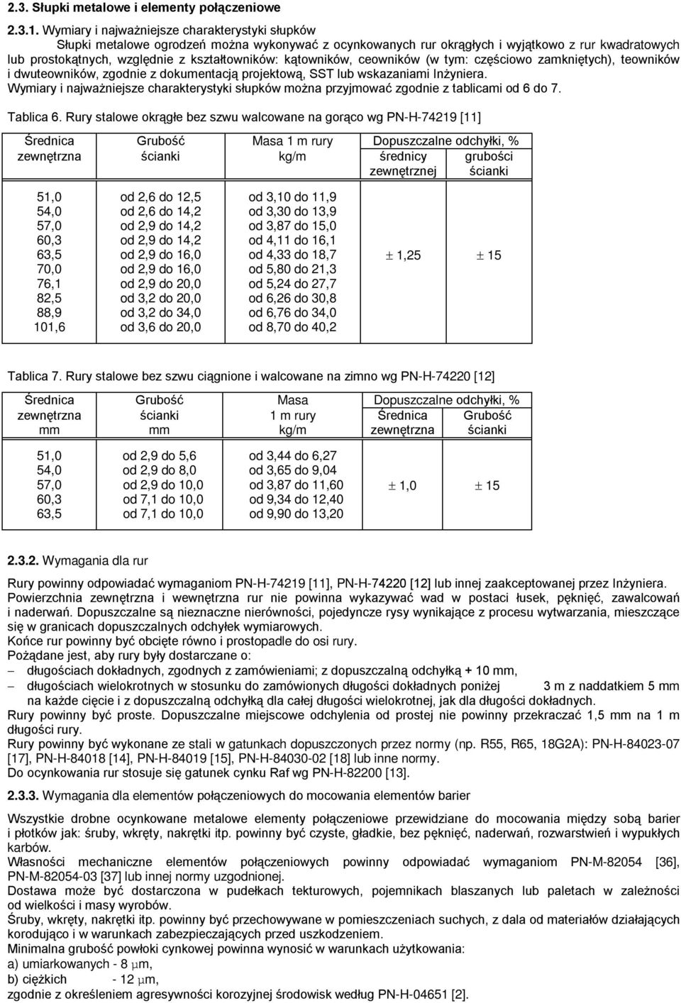 kątowników, ceowników (w tym: częściowo zamkniętych), teowników i dwuteowników, zgodnie z dokumentacją projektową, SST lub wskazaniami Inżyniera.