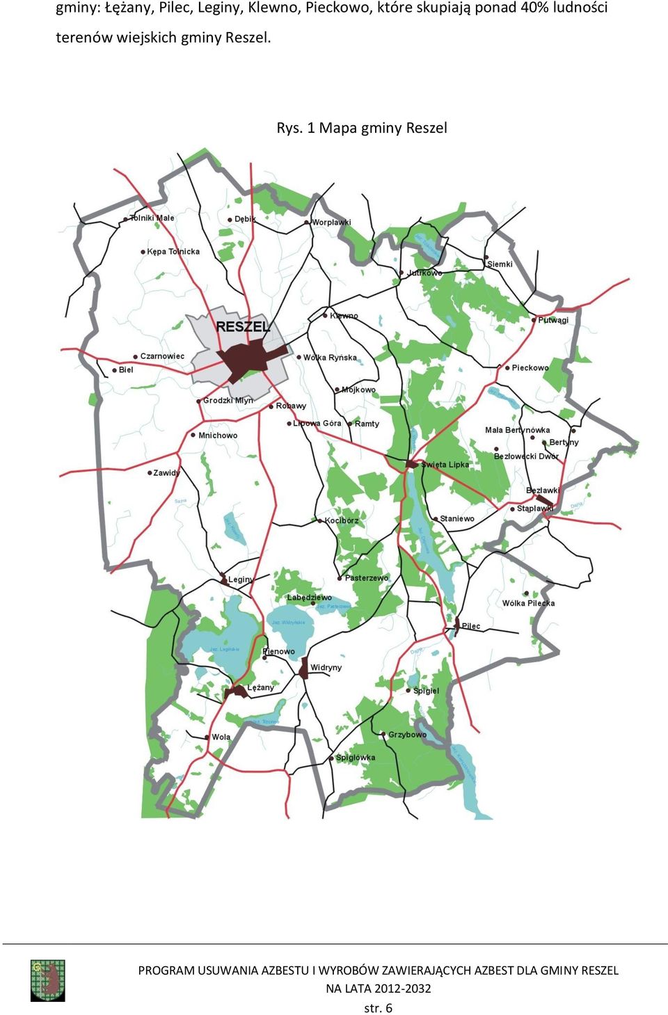 ponad 40% ludności terenów wiejskich