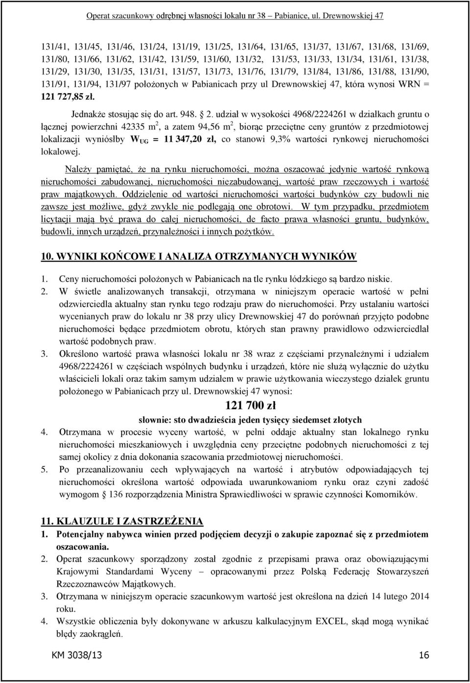 Jednakże stosując się do art. 948. 2.