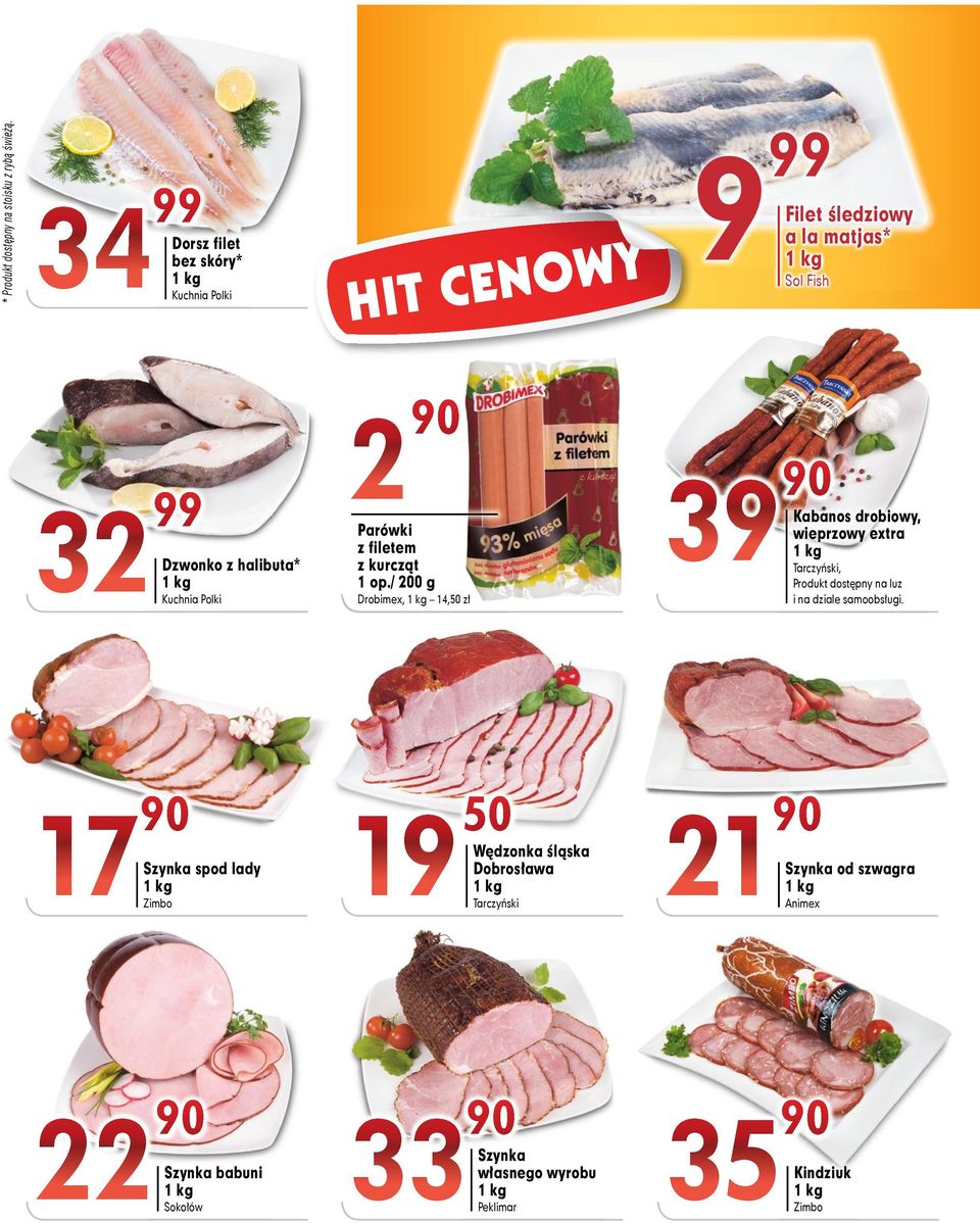 Parówki z filetem z kurcząt 1 op.