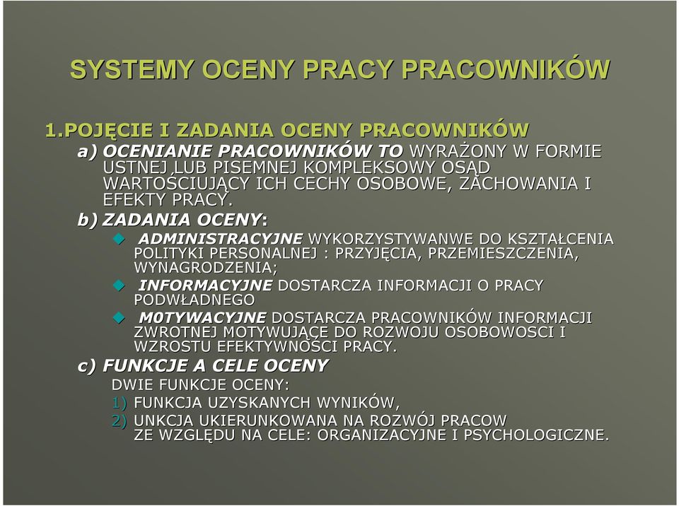 EFEKTY PRACY.