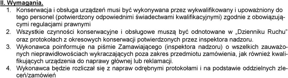 obowiązującymi regulacjami prawnymi 2.