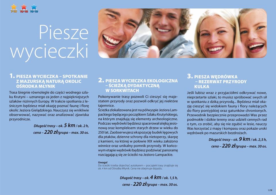 W trakcie spotkania z leśniczym będziesz miał okazję poznać faunę i florę okolic Jeziora Gielądzkiego. Nauczysz się wnikliwie obserwować, nazywać oraz analizować zjawiska przyrodnicze.