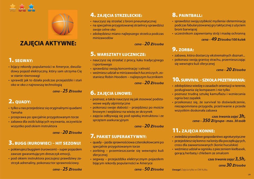 technologią cena 25 zł/osoba 2.
