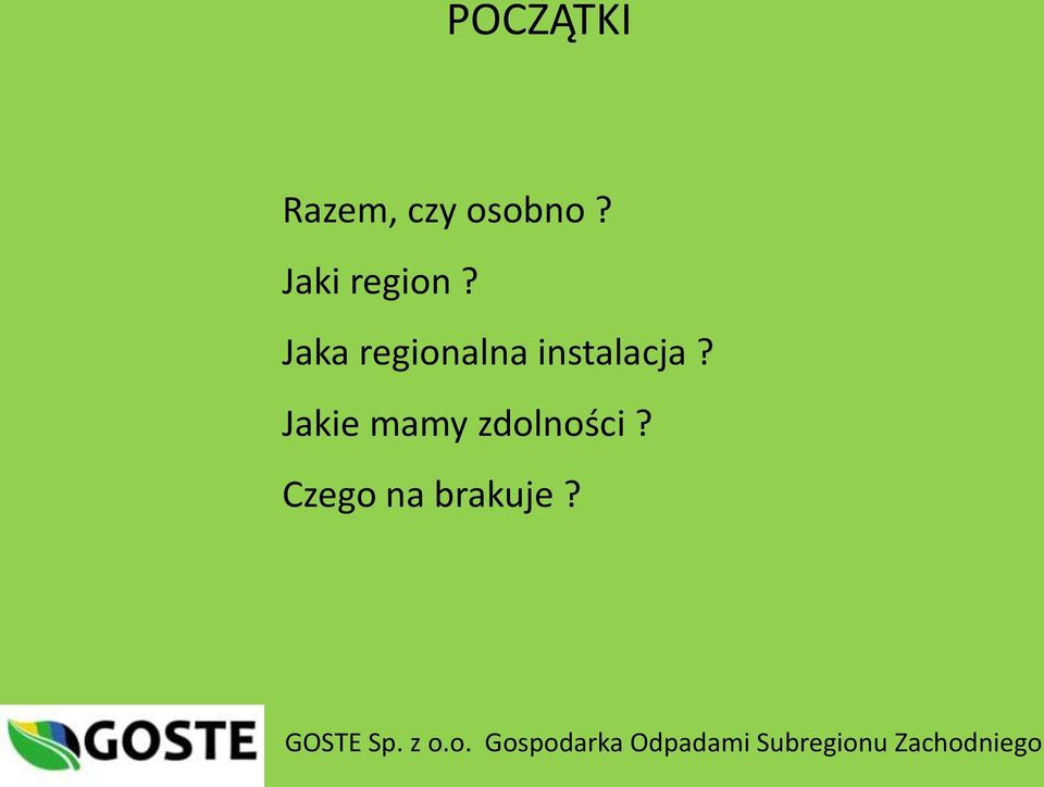 Jakie mamy zdolności? Czego na brakuje?