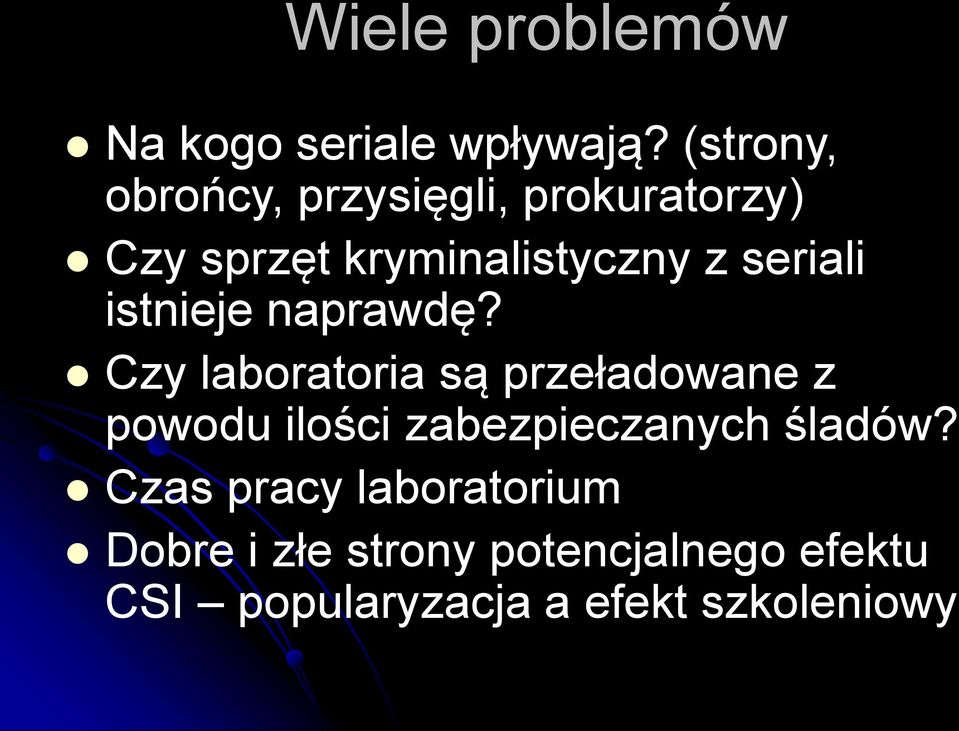 seriali istnieje naprawdę?