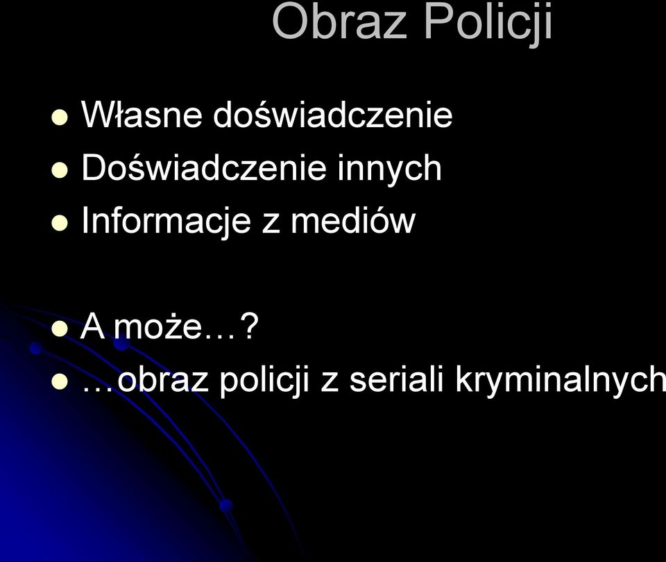 innych Informacje z mediów A