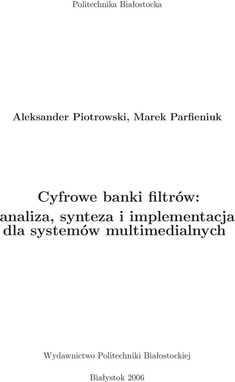 synteza i implementacja dla systemów