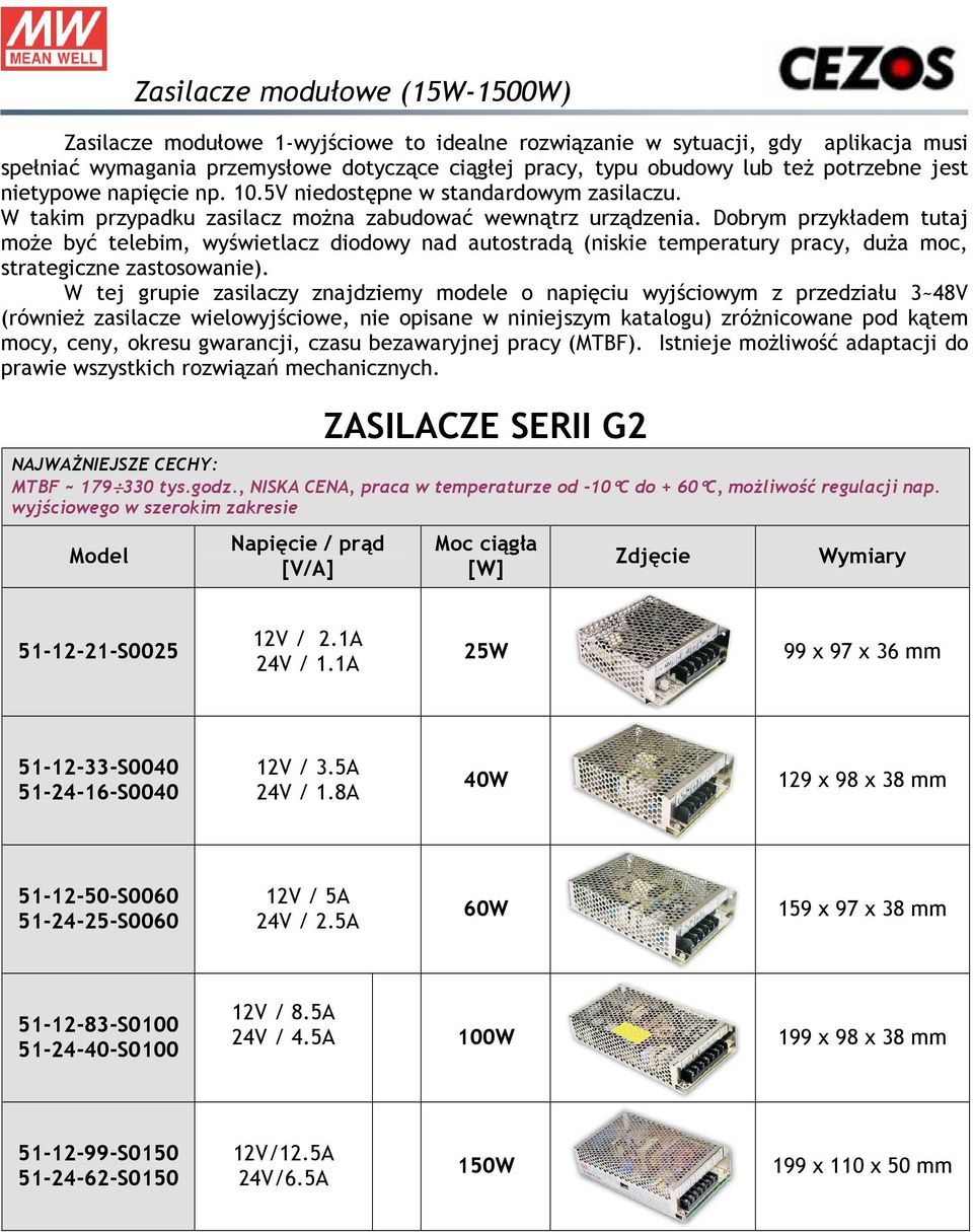 Dobrym przykładem tutaj moŝe być telebim, wyświetlacz diodowy nad autostradą (niskie temperatury pracy, duŝa moc, strategiczne zastosowanie).