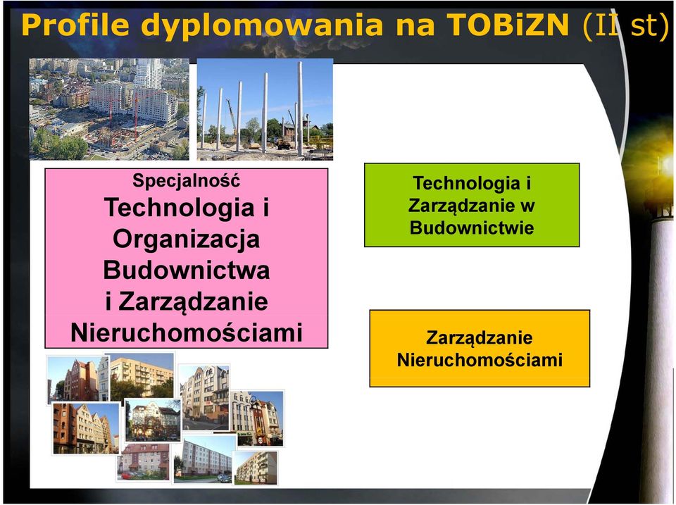 Budownictwa i Zarządzanie ą Nieruchomościami