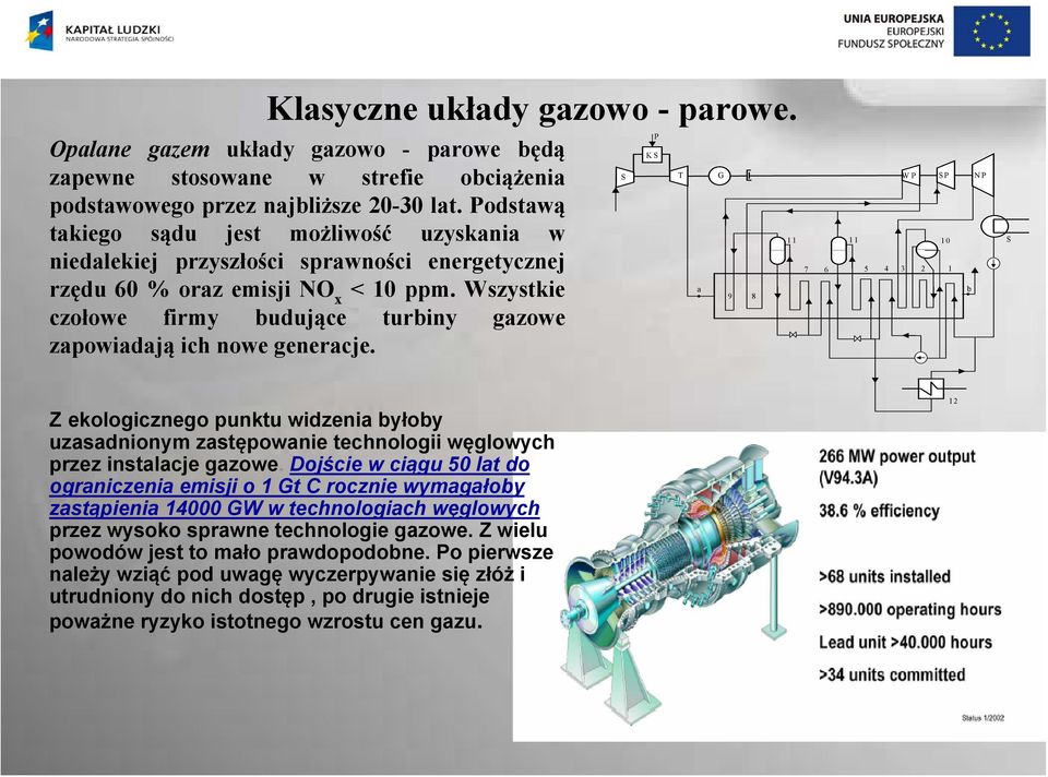 Wszystkie czołowe firmy budujące turbiny gazowe zapowiadają ich nowe generacje.