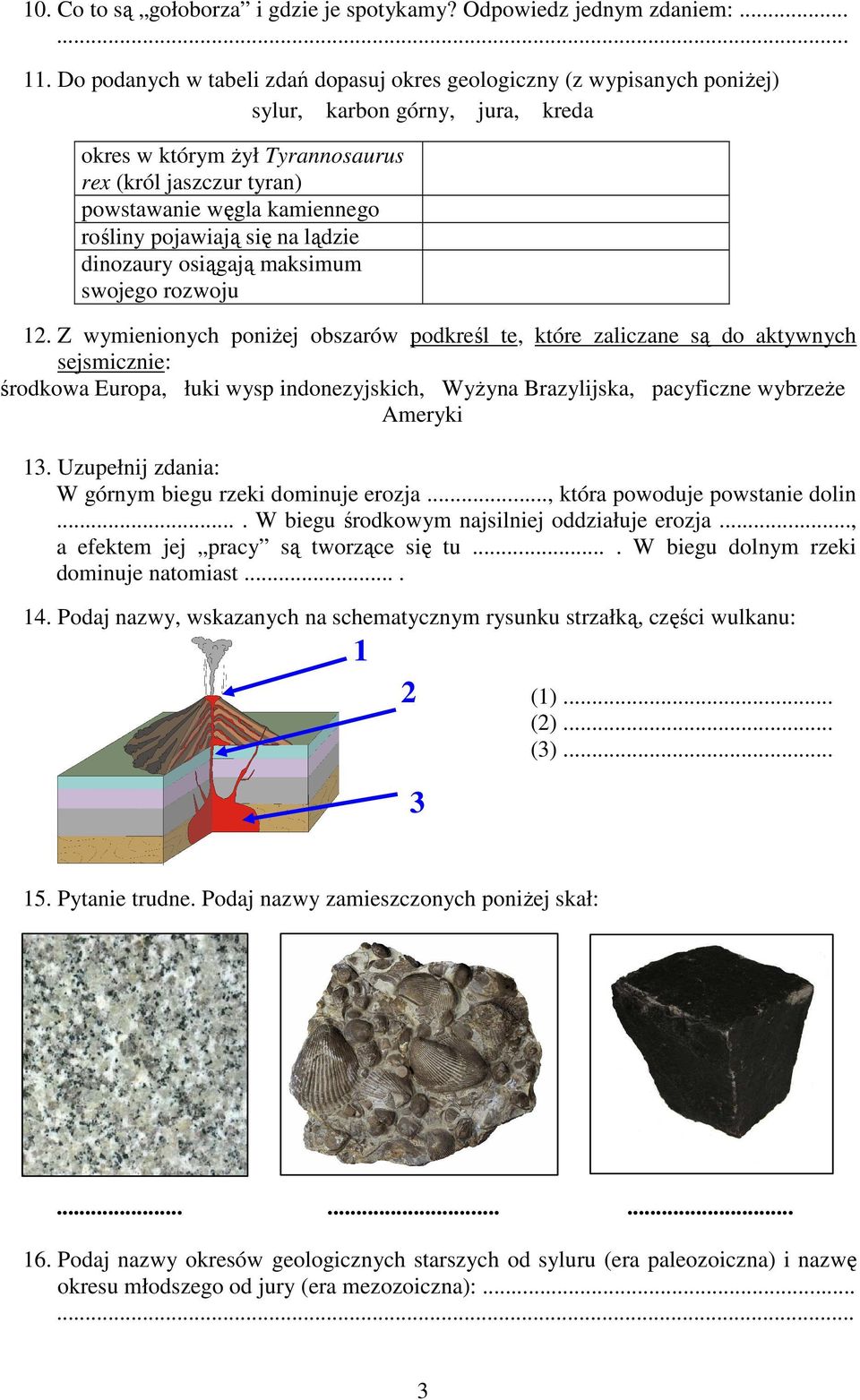 kamiennego rośliny pojawiają się na lądzie dinozaury osiągają maksimum swojego rozwoju.