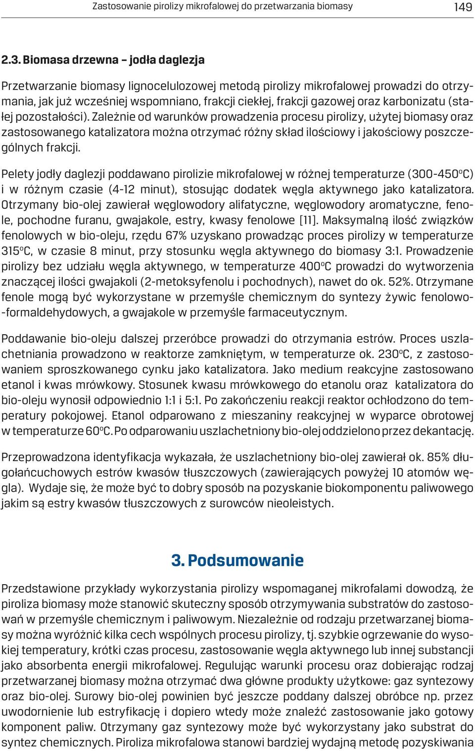 karbonizatu (stałej pozostałości).