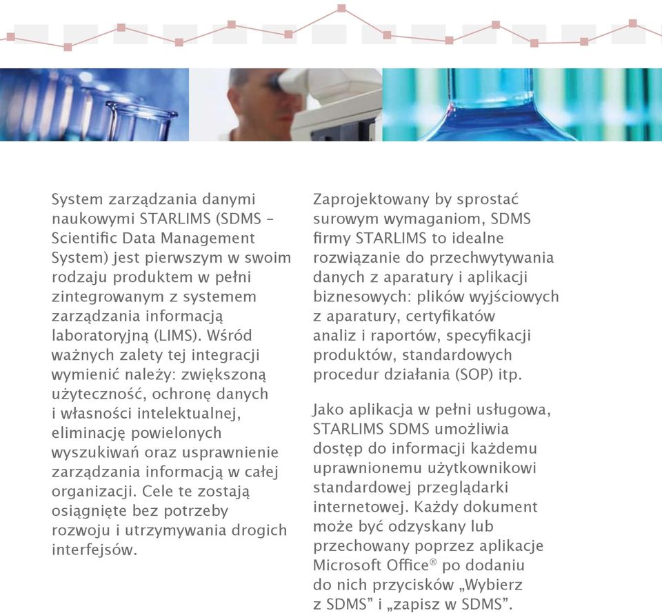 Wśród ważnych zalety tej integracji wymienić należy: zwiększoną użyteczność, ochronę danych i własności intelektualnej, eliminację powielonych wyszukiwań oraz usprawnienie zarządzania informacją w