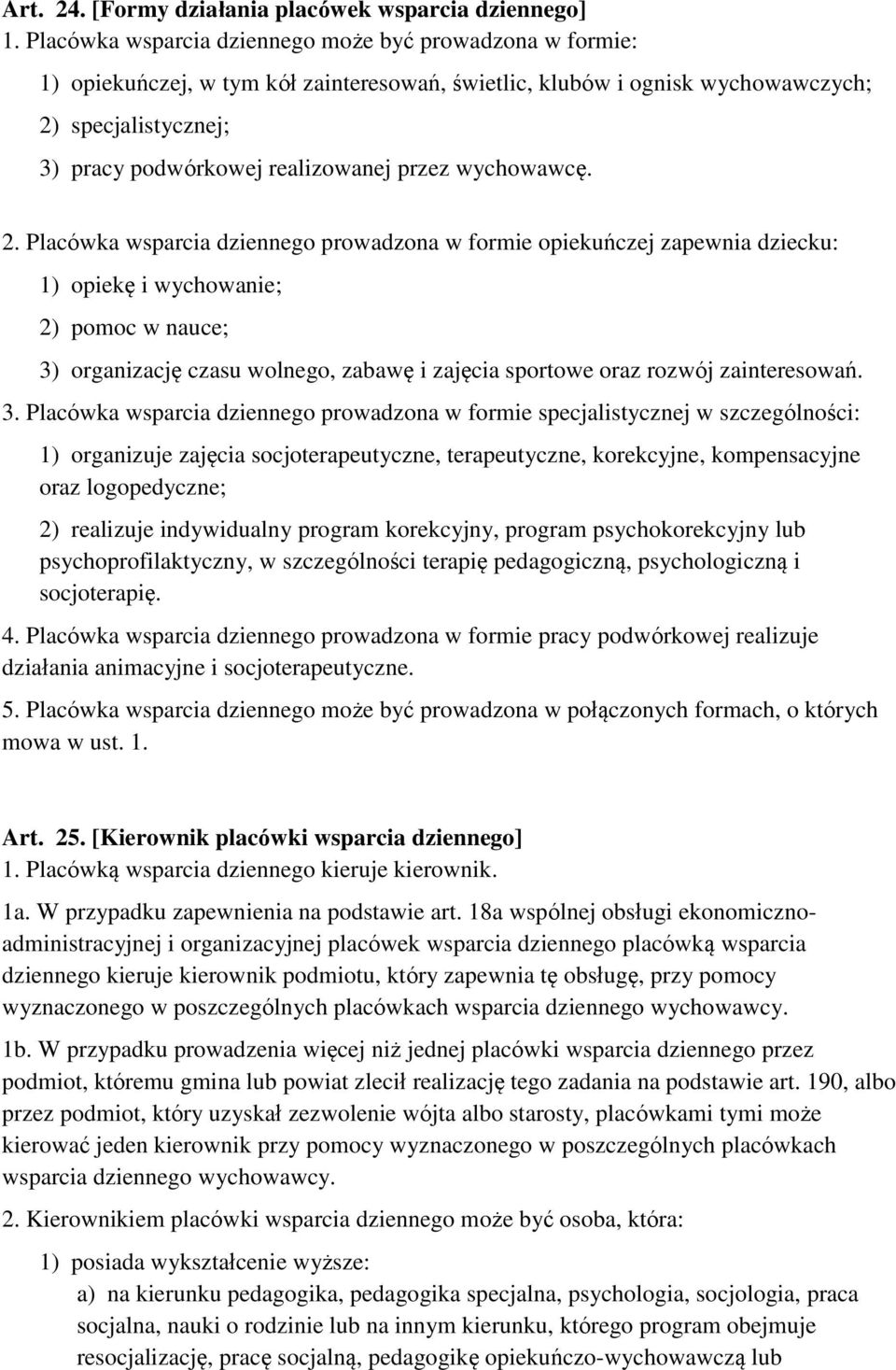 przez wychowawcę. 2.