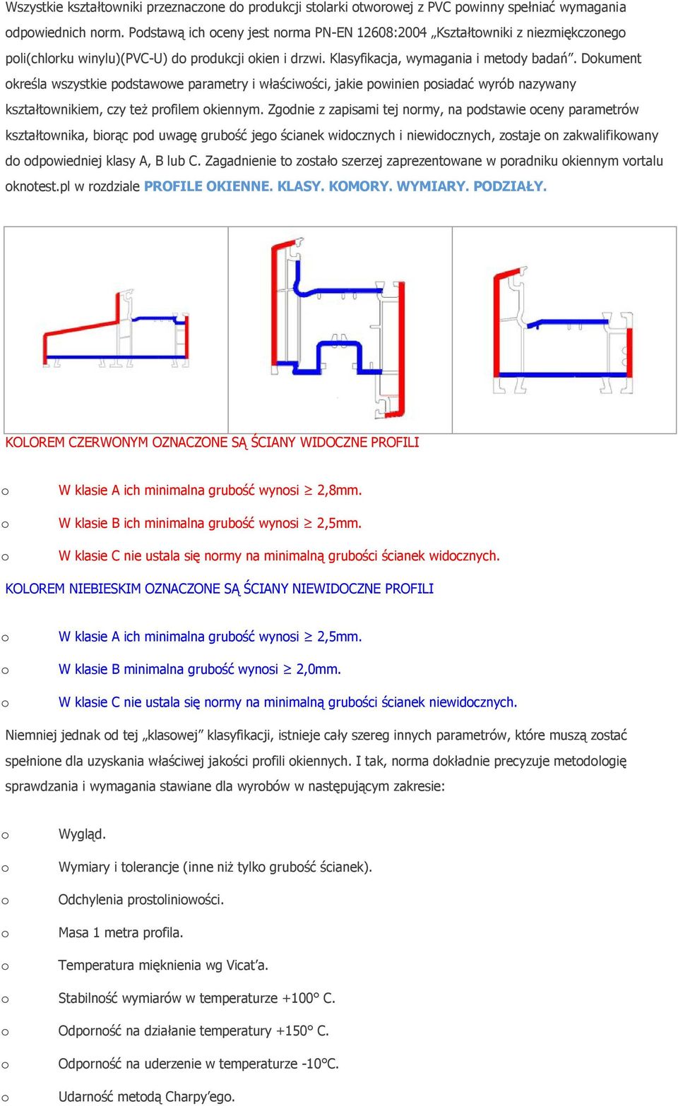 Dkument kreśla wszystkie pdstawwe parametry i właściwści, jakie pwinien psiadać wyrób nazywany kształtwnikiem, czy też prfilem kiennym.