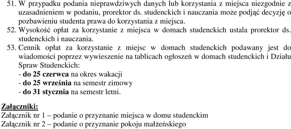 studenckich i nauczania. 53.