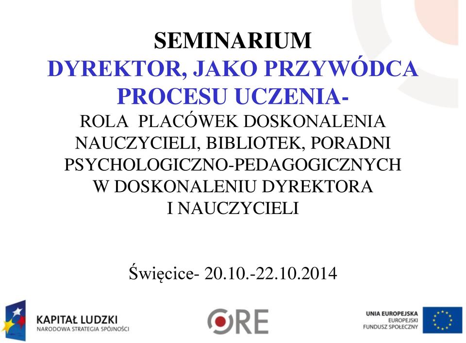 BIBLIOTEK, PORADNI PSYCHOLOGICZNO-PEDAGOGICZNYCH W