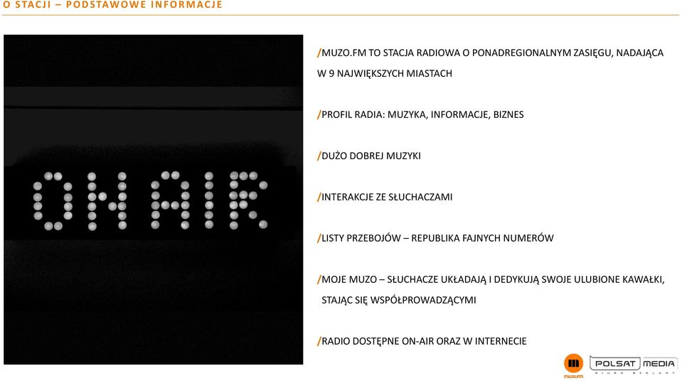 MUZYKA, INFORMACJE, BIZNES /DUŻO DOBREJ MUZYKI /INTERAKCJE ZE SŁUCHACZAMI /LISTY PRZEBOJÓW REPUBLIKA