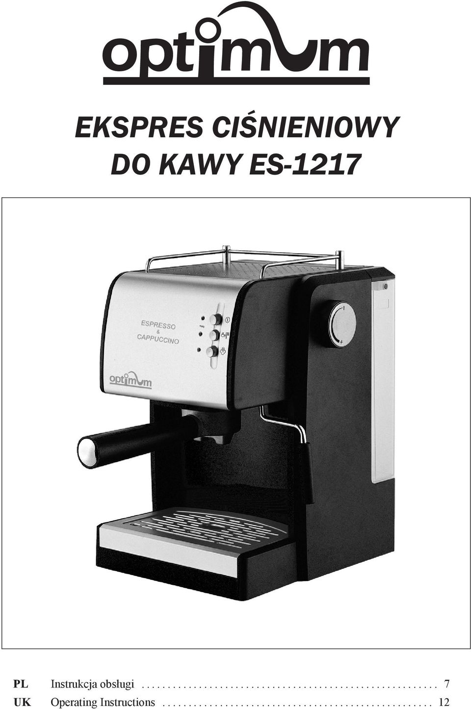 Instrukcja obsługi.