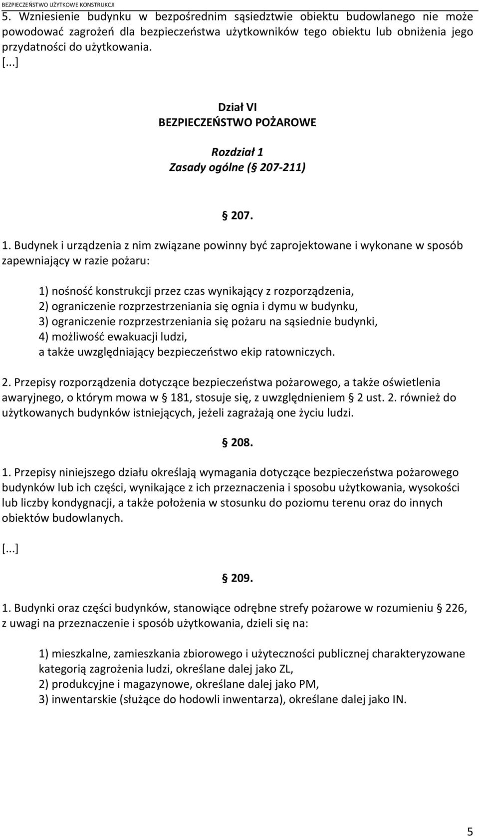 Zasady ogólne ( 207-211) 207. 1.