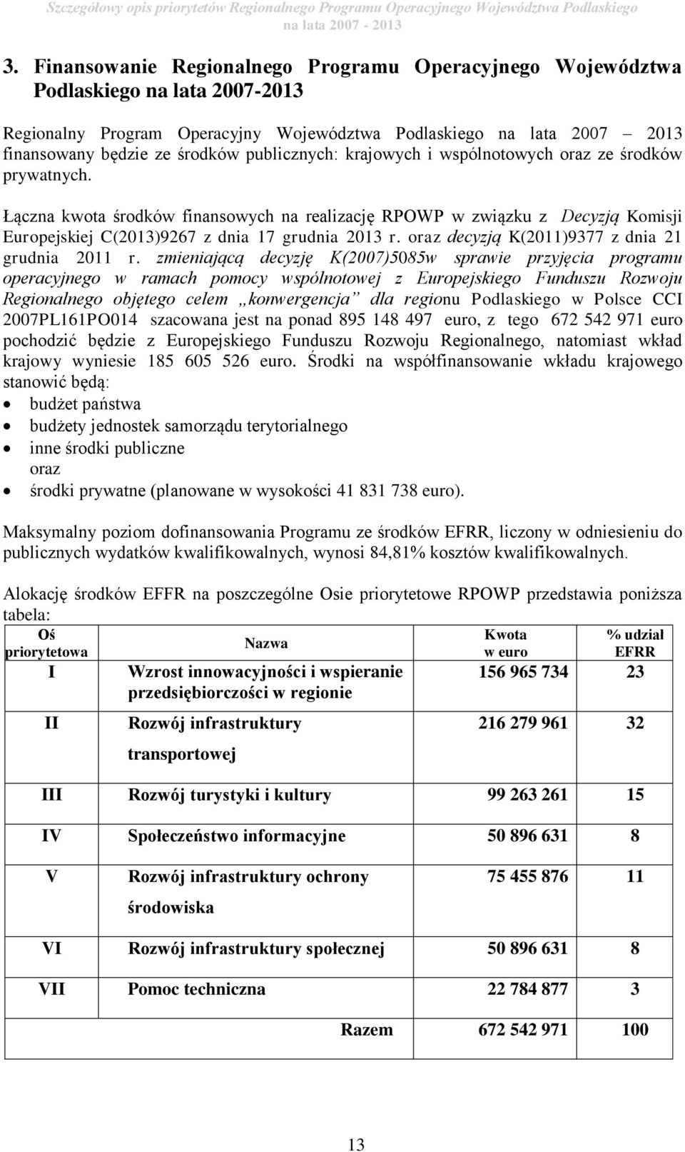 oraz decyzją K(2011)9377 z dnia 21 grudnia 2011 r.